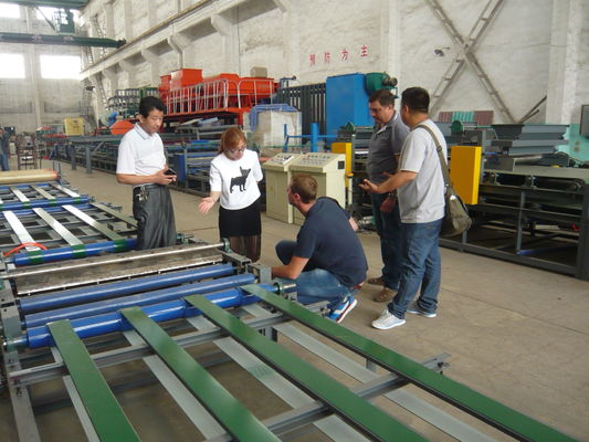 ইস্পাত টেক্সচার ইনডোর পার্টিশন নির্মাণ উপাদান তৈরির যন্ত্রপাতি 1 সেমি - 15 সেমি বেধ