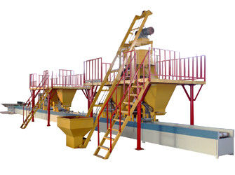 2 - 60 মিমি পুরু অগ্নি প্রতিরোধী গম স্ট্র বোর্ড মেকিং মেশিন ইকো বন্ধুত্বপূর্ণ GB8041