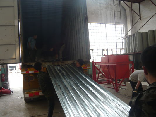 শব্দ নিরোধক অগ্নিরোধী ম্যাগনেসিয়াম অক্সাইড ওয়াল প্যানেল তৈরির মেশিন উচ্চ কার্যকারিতা