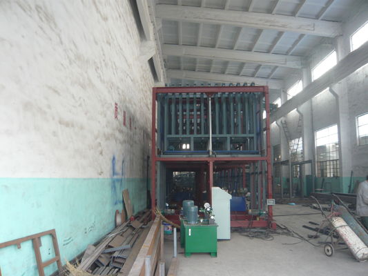 3mm - 6mm Thickness Roofing Sheet Forming Machine , Semi Automatic Tile Press Machine