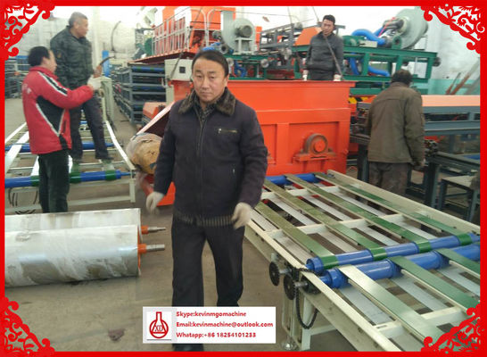 হালকা ওজনের ইপিএস স্যান্ডউইচ প্যানেল মেশিন, ম্যাগনেসিয়াম অক্সাইড বোর্ড উত্পাদন প্রক্রিয়া লাইন