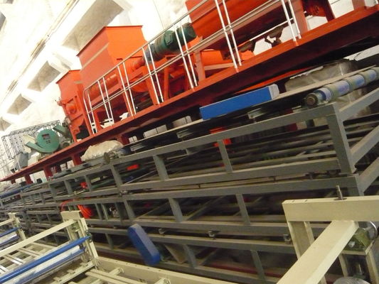 অটোমেটিক ইপিএস স্যান্ডউইচ প্যানেলের জন্য এমজিও অগ্নিরোধী সজ্জিত ওয়াল প্যানেল তৈরির মেশিন