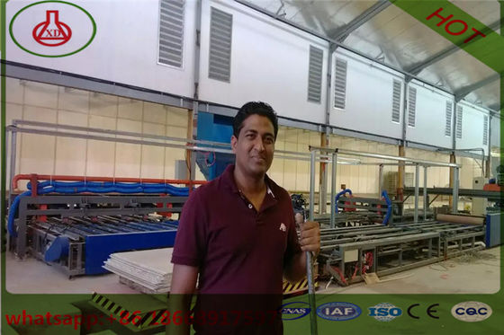 শারীরিক সম্পত্তি ফাইবার সিমেন্ট বোর্ড যন্ত্রপাতি অগ্নিরোধী জলরোধী