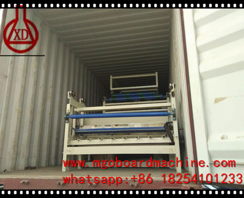 এসজিএস সার্টিফিকেট এমজিও স্যান্ডউইচ প্যানেল তৈরির মেশিন পোর্টল্যান্ড সিমেন্ট বোর্ড উৎপাদন