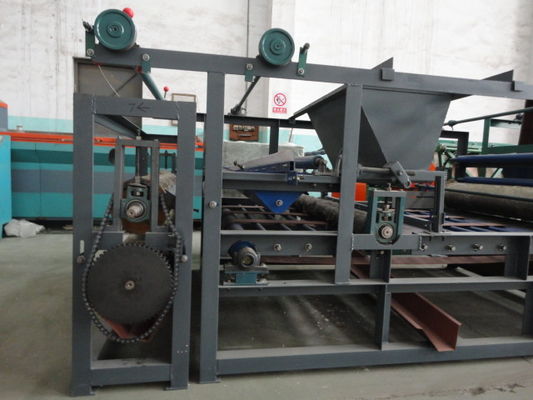 ডাবল রোলার এক্সট্রুডিং প্রযুক্তি সহ ডেকোরেশন প্যানেল ছাদ শীট তৈরির মেশিন