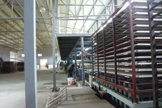 Double Drive Double Roller Extruding Sandwich Panel Making Machine , Wall Panel Roll Forming Machine
