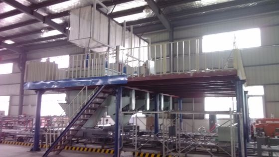 অগ্নি-প্রতিরোধী ঢেউতোলা বোর্ড তৈরির মেশিন বোর্ড বেধ নিয়ন্ত্রণ ফাংশন সহ