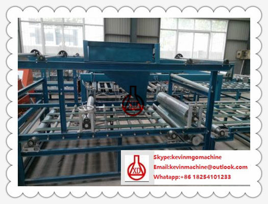 এমজিও / এমজিসিএল / ফাইবার গ্লাস জাল কাঁচামালের জন্য ম্যাগনেসিয়াম অক্সাইড বোর্ড উত্পাদন লাইন