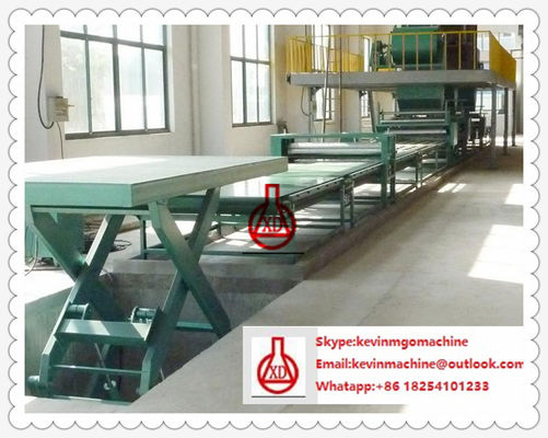 উচ্চ কর্মক্ষমতা সম্পন্ন ইস্পাত কাঠামো সহ ফাইবার সিমেন্ট / এমজিও বোর্ড তৈরির মেশিন