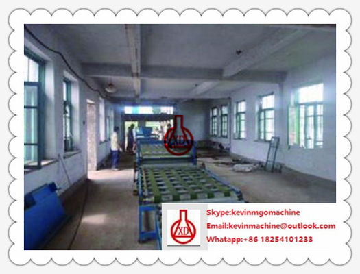 উচ্চ কর্মক্ষমতা সম্পন্ন ইস্পাত কাঠামো সহ ফাইবার সিমেন্ট / এমজিও বোর্ড তৈরির মেশিন