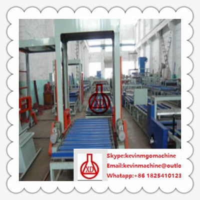 ডাবল রোলার এক্সট্রুডিং টেকনোলজি সোল্ডার / ক্রাশ উদ্ভিদ খড়ের জন্য এমজিও বোর্ড উত্পাদন লাইন