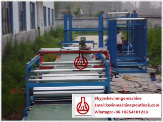 সম্পূর্ণ স্বয়ংক্রিয় ঢেউতোলা বোর্ড তৈরির মেশিন ম্যাগনেসিয়াম অক্সাইড ওয়াল বোর্ডের জন্য