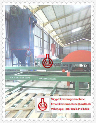Mgo স্যান্ডউইচ প্যানেল / ওয়াল বোর্ডের জন্য নিয়মিত পুরু বোর্ড তৈরির মেশিন