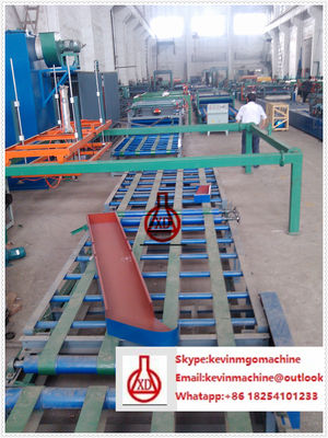 হালকা ওজনের স্ট্রাকচারাল ফাইবার সিমেন্ট শীট রোলিং মেশিন, স্বয়ংক্রিয় কোল্ড রোল ফর্ম মেশিন