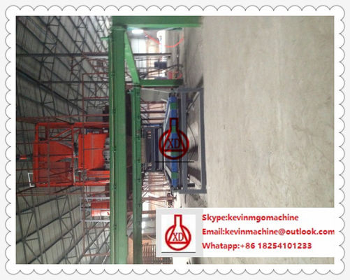 ইস্পাত টেক্সচার উপাদান সহ ফাইবার সিমেন্ট বোর্ড উৎপাদন লাইনে প্রবাহ