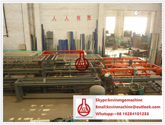 কাঠামো বিল্ডিং পার্টিশনের জন্য 75 মিমি পুরুত্বের ওয়াল প্যানেল ফাইবার সিমেন্ট বোর্ড উৎপাদন লাইন