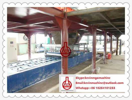 ম্যাগনেসিয়াম অক্সাইড বোর্ড উৎপাদন লাইন, আধা স্বয়ংক্রিয় জিপসাম বোর্ড মেশিনারি