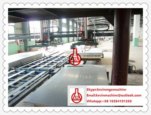 ম্যাগনেসিয়াম অক্সাইড বোর্ড উৎপাদন লাইন, আধা স্বয়ংক্রিয় জিপসাম বোর্ড মেশিনারি