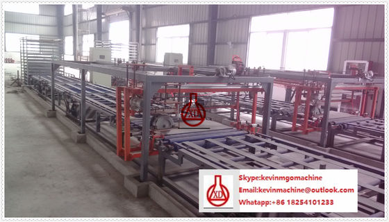 উচ্চ ঘনত্বের এমজিও বোর্ড / অগ্নিরোধী ম্যাগনেসিয়াম অক্সাইড বোর্ডের জন্য ওয়াল প্যানেল গঠনের মেশিন