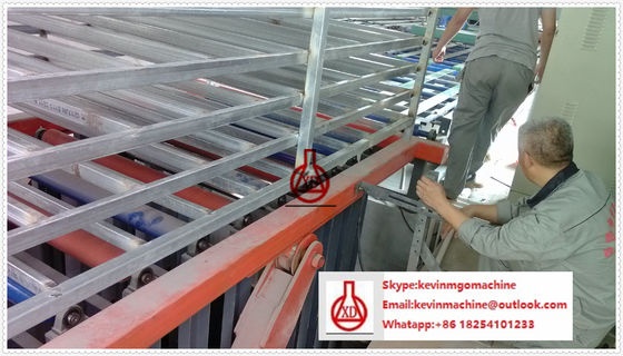 নির্মাণ সামগ্রীর জন্য ম্যাগনেসিয়াম অক্সাইড বোর্ড ওয়াল প্যানেল তৈরির মেশিন