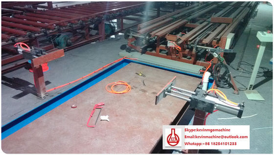 Fireproof Insulation Magnesium Oxide MgO Board Production Line with Square / Tapered Edge