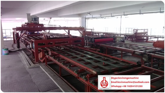 Fireproof Insulation Magnesium Oxide MgO Board Production Line with Square / Tapered Edge