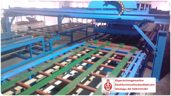 Fiber Cement Board / MgO Board Production Line with Steel Structure 1 years Warranty
