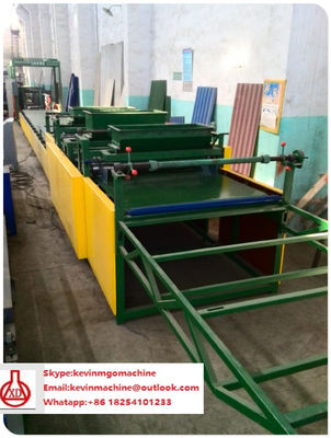 এমজিও হোল কোর ওয়াল প্যানেল মেশিন, এন্টি ইমপ্যাক্ট ফাইবার সিমেন্ট বোর্ড উৎপাদন লাইন