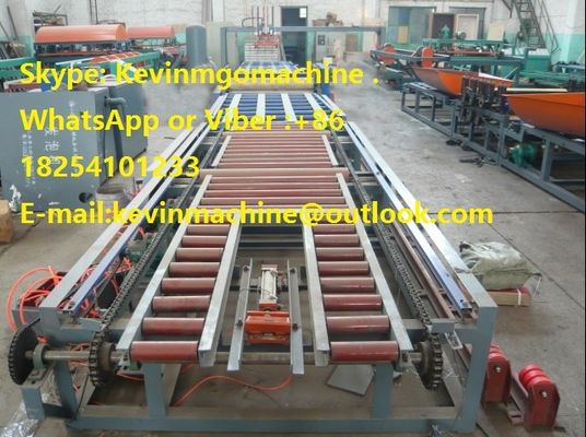 1.15 মি / 1.2 মি ফিডিং প্রস্থ ফাইবার সিমেন্ট বোর্ড পাবলিক নির্মাণের জন্য উত্পাদন লাইন