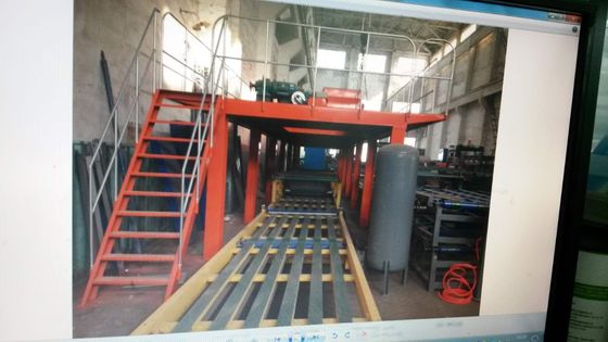 জিআরসি বোর্ড ডোর প্রেস মেশিন, স্বয়ংক্রিয় এমজিও স্যান্ডউইচ প্যানেল তৈরির মেশিন