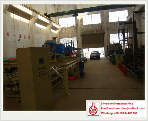 অটোমেশন প্রক্রিয়া সহ তাপ প্রতিরোধের ফাইবার সিমেন্ট বোর্ড উত্পাদন লাইন