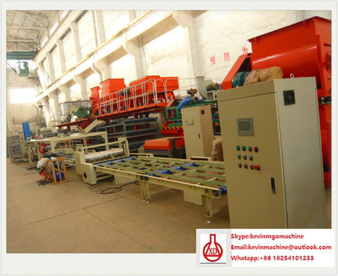 অটোমেশন প্রক্রিয়া সহ তাপ প্রতিরোধের ফাইবার সিমেন্ট বোর্ড উত্পাদন লাইন