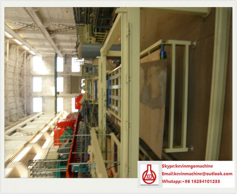 স্যান্ডউইচ প্যানেল নির্মাণ সামগ্রী তৈরির যন্ত্র 1.5m * 18m রূপরেখা