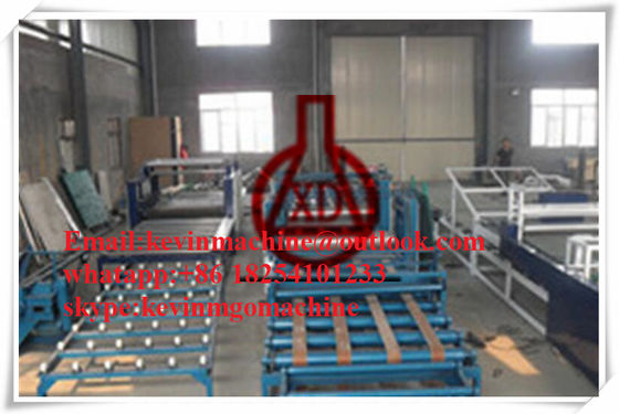 উচ্চ কর্মক্ষমতা সম্পন্ন এমজিও বোর্ড উৎপাদন লাইন, বৃহৎ আকারের জিপসাম বোর্ড মেশিনারি