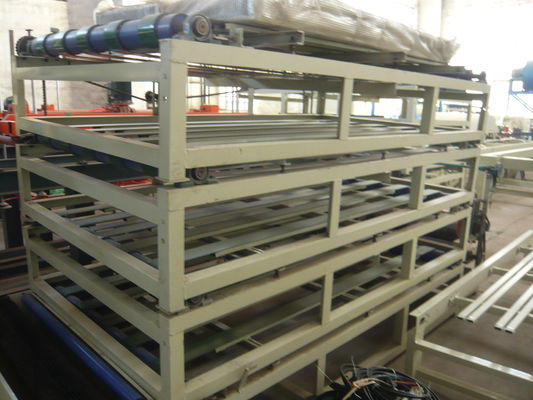 ডাবল রোলার এক্সট্রুডিং টেকনোলজি সহ ফাইবার সিমেন্ট ডোর উত্পাদন মেশিন