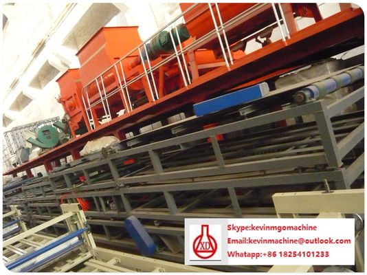 হোল স্যান্ডউইচ ফাইবার সিমেন্ট ওয়াল প্যানেল গঠন মেশিন 4 - 25mm বেধ