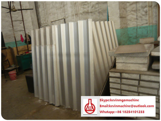 হালকা ওজনের অগ্নি-প্রতিরোধী ওয়াল বোর্ড তৈরির মেশিন, যা ডাবল রোলার এক্সট্রুডিং প্রযুক্তি সহ