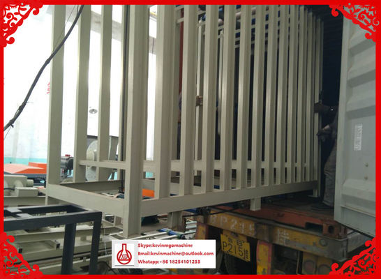 Mgo বোর্ড স্যান্ডউইচ প্যানেল মেশিন সম্পূর্ণরূপে স্বয়ংক্রিয় মিশ্রণ সিস্টেম এবং কাটিয়া চাবুক সঙ্গে