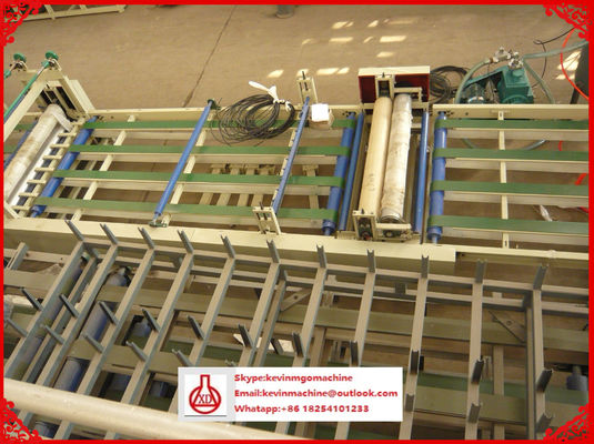 পিএলসি নিয়ন্ত্রণ ব্যবস্থা, এমজিও / ফাইবার গ্লাস জাল কাঁচামালের জন্য ঢেউতোলা রোল গঠন মেশিন