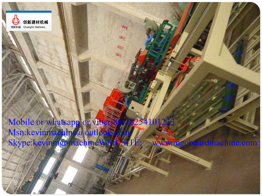 ক্রাশ ফসলের খড় দিয়ে সম্পূর্ণ স্বয়ংক্রিয় এমজিও বোর্ড উত্পাদন লাইন