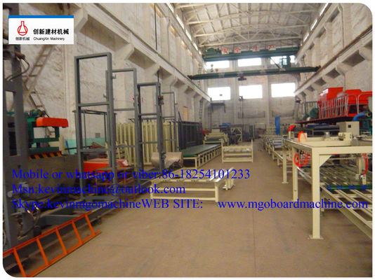 ক্রাশ ফসলের খড় দিয়ে সম্পূর্ণ স্বয়ংক্রিয় এমজিও বোর্ড উত্পাদন লাইন