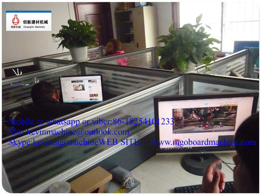 Semi Automatic MgO Board Production Line With 1500 Sheets Large Capacity Per Days 8 Hours