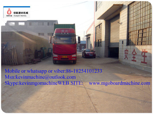 Semi Automatic MgO Board Production Line With 1500 Sheets Large Capacity Per Days 8 Hours