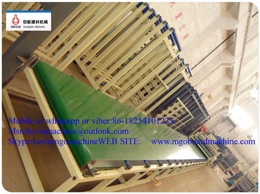 ম্যাগনেসিয়াম অক্সাইড বোর্ড উত্পাদন প্রক্রিয়া জন্য অগ্নিরোধী Mgo বোর্ড উত্পাদন লাইন