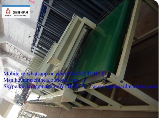 50HZ সম্পূর্ণ / আধা স্বয়ংক্রিয় MgO বোর্ড উত্পাদন লাইন নির্মাণ উপকরণ জন্য
