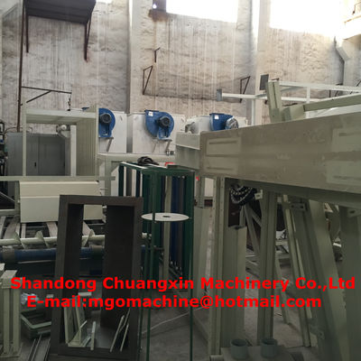 10 কিলোওয়াট - 15 কিলোওয়াট ম্যাগনেসিয়াম অক্সাইড বোর্ড উৎপাদন লাইন Mgo / Mgcl / কাঠের গুঁড়োর জন্য