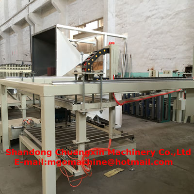 1500 শিট / শিফট ক্যাপাসিটি স্যান্ডউইচ ওয়াল প্যানেল মেশিনারি ম্যাগনেসিয়াম অক্সাইড বোর্ড