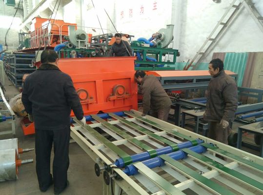 Building Materials Magnesium Oxide Sheet / Board Making Machine One Year Warranty