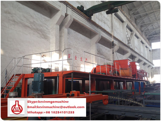 ম্যাগনেসিয়াম অক্সাইড উপাদান বিল্ডিং পার্টিশন ওয়াল প্যানেল তৈরির মেশিন 50HZ
