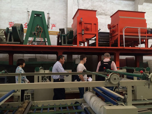 Fireproof Mgo Composite Door Manufacturing Machines Fiber Cement Door Forming Line